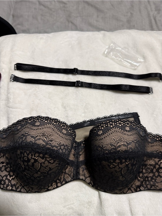 Other - Strapless bra, black and nude by b.tempt’d. Size 36D. Like new, used one time.